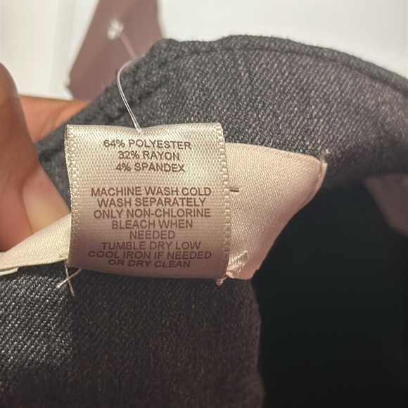 LOFT Women’s Gray Slack Dress Pants size 4 NWT - Picture 6 of 7